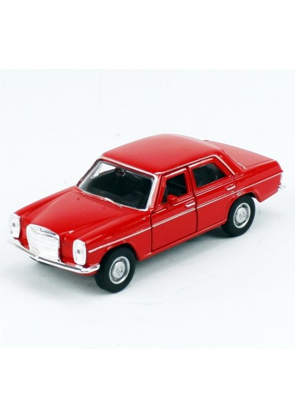 43686 1/34-1/39 Ölçek Mercedes Benz 220, Kırmızı, Çek-Bırak Mekanizmalı Oyuncak Metal Araba fiyatları
