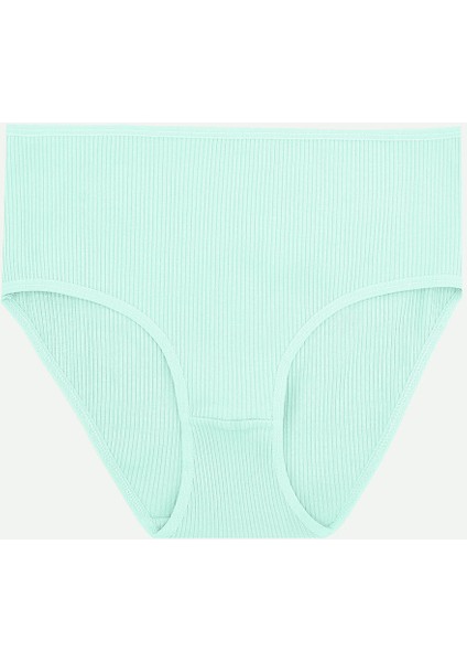 Sarı Mint Indigo 3lü Lazer Kesim Yüksek Bel Külot fırsatları