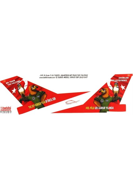 DBT01187 1/48 Öncel Filo, Dekal Çıkartma
