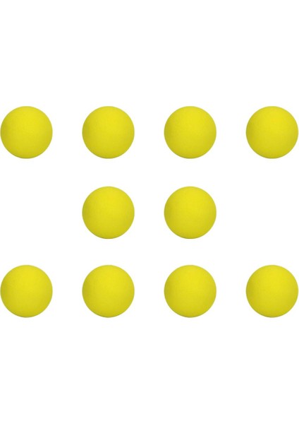 10 Eva Golf Topları Sünger Ük Eğ Topları Tenis Uygulama Sarı (Yurt Dışından) fiyatları