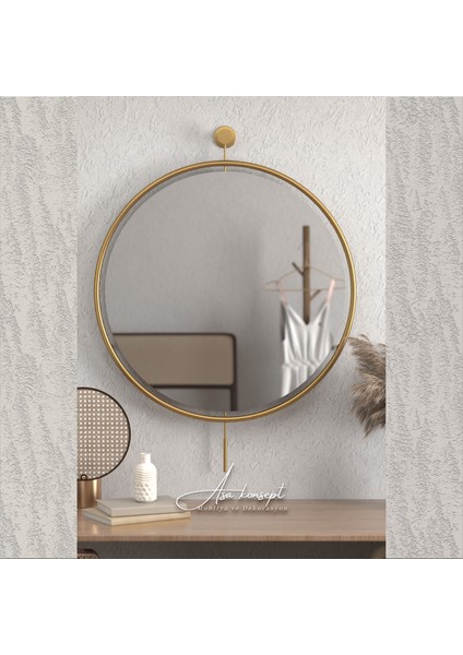 Amor Home Mirror Ayna Gold Dekoratif Ayna, Makyaj Aynası Antre Ayna, Hol Koridor Ayna, Duvar Ayna, Salon Ayna, Mutfak Banyo Aynası, Wc Ofis Aynası