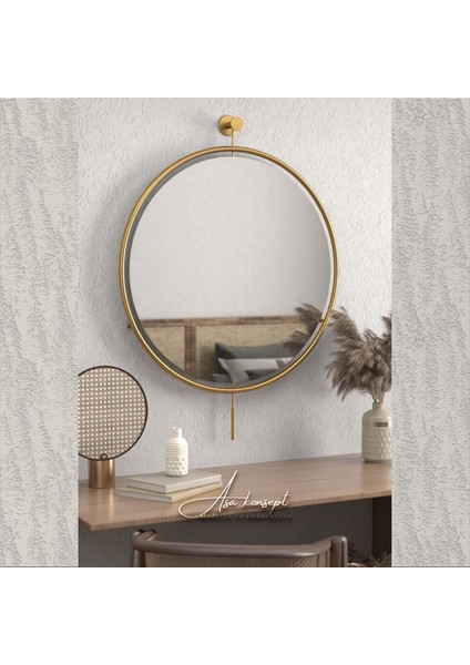 Amor Home Mirror Ayna Gold Dekoratif Ayna, Makyaj Aynası Antre Ayna, Hol Koridor Ayna, Duvar Ayna, Salon Ayna, Mutfak Banyo Aynası, Wc Ofis Aynası