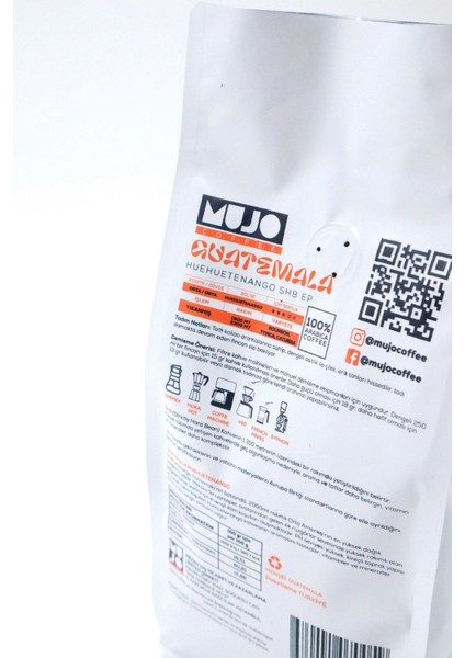 Guatemala Heuheutenango Shb Ep Çekirdek KAHVE-1000GR