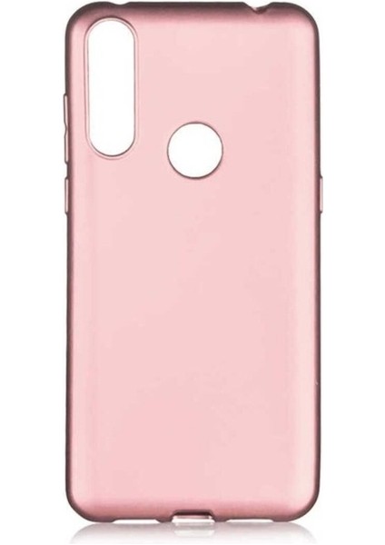 Alcatel 1s 2020 Uyumlu Kılıf Premier Silikon Kapak, Rose Gold