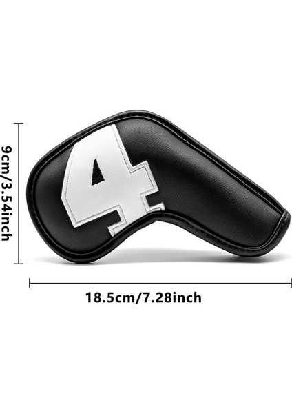 10 Golf Headcovers Açık Su Geçirmez Pu F (Yurt Dışından) modelleri