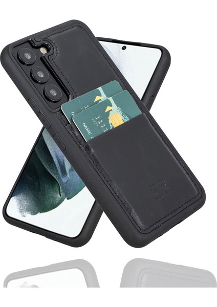 Samsung Galaxy S22 Uyumlu Deri Arka Kapak Fxcp Rst1