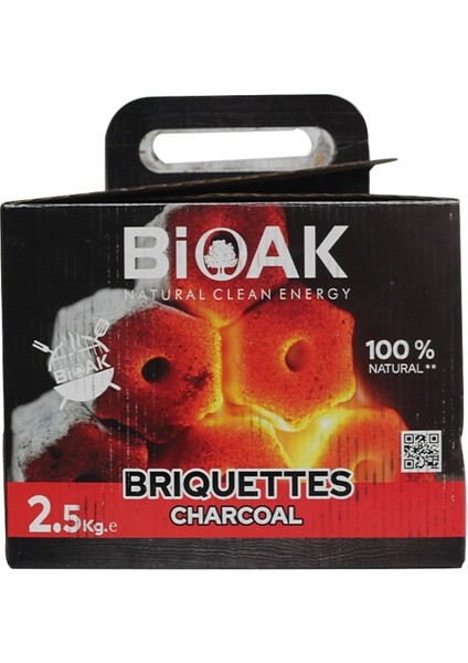 Briket Mangal Kömürü 2.5 kg