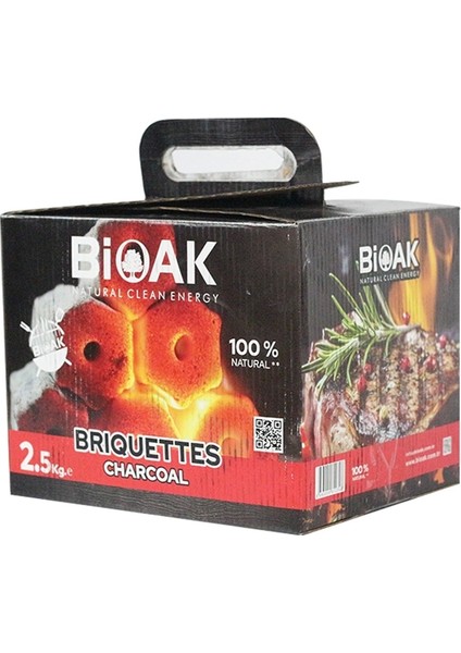 Briket Mangal Kömürü 2.5 kg