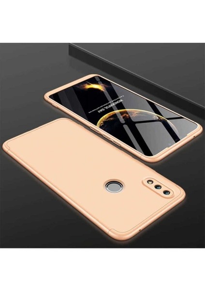 Huawei Honor Play Uyumlu Kılıf Ays Kapak, Gold