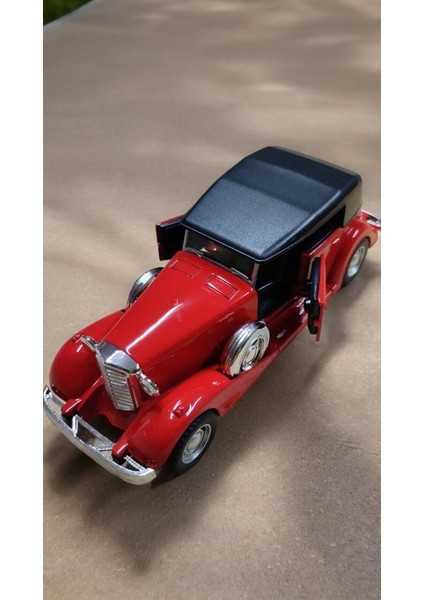 Nostaljik Metal Çek Bırak Araba Kırmızı Kapılar Açılır ( 1/36 Ölçek ) Mod:3 fırsatları