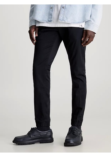 Calvin Klein Erkek Pamuklu Fitilli Skinny Chino Pantolon