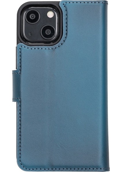 Apple iPhone 13 Mini Uyumlu Deri Cüzdanlı Kılıf BRN4EF indirimleri