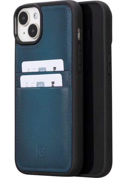 Apple iPhone 15 Plus Uyumlu Deri Arka Kapak Fxcp BRN4EF