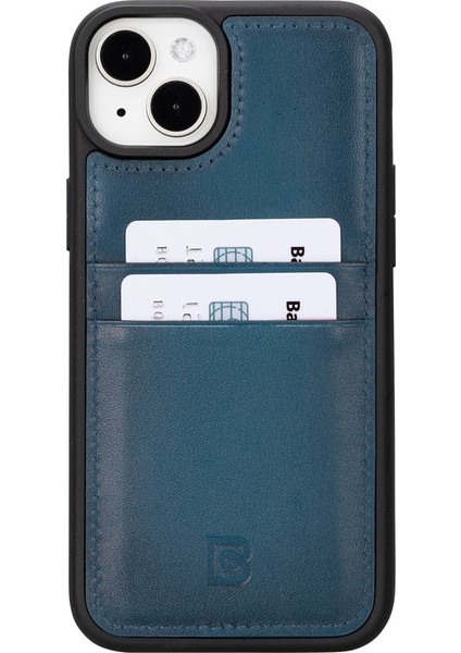 Apple iPhone 15 Plus Uyumlu Deri Arka Kapak Fxcp BRN4EF