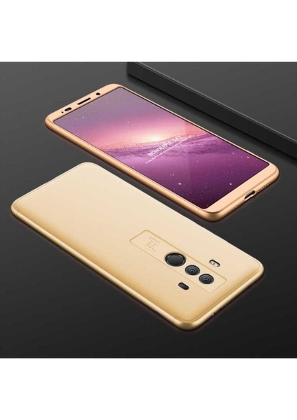 Huawei Mate 10 Pro Uyumlu Kılıf Ays Kapak, Gold