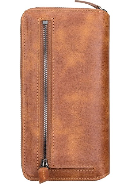 Apple iPhone 13 Pro Max Uyumlu Deri Zip Kılıf TN11 indirimleri