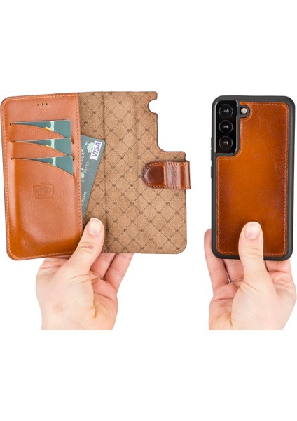 Samsung Galaxy S22 Uyumlu Deri Cüzdanlı Kılıf RST2EF fiyatları