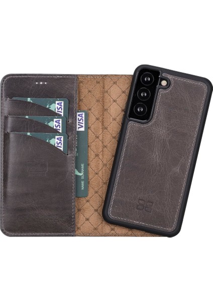 Samsung Galaxy S22 Uyumlu Deri Cüzdanlı Kılıf TN18EF modelleri