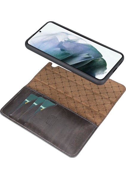 Samsung Galaxy S22 Uyumlu Deri Cüzdanlı Kılıf TN18EF fırsatları