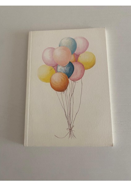 (3 ad. )Balon Defter