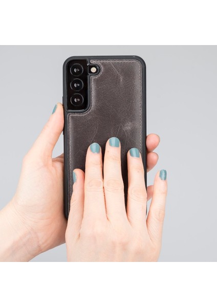 Samsung Galaxy S22 Plus Uyumlu Deri Arka Kapak TN18EF
