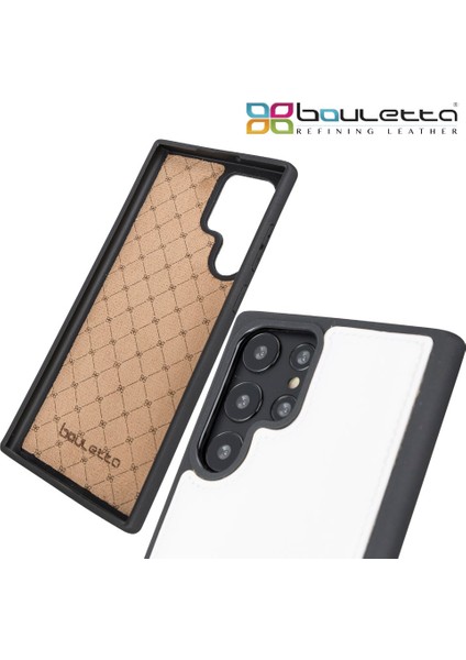 Samsung Galaxy S22 Ultra Uyumlu Deri Arka Kapak F3 modelleri