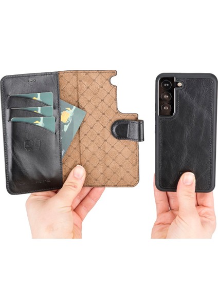 Samsung Galaxy S22 Uyumlu Deri Cüzdanlı Kılıf Rst1 fiyatları