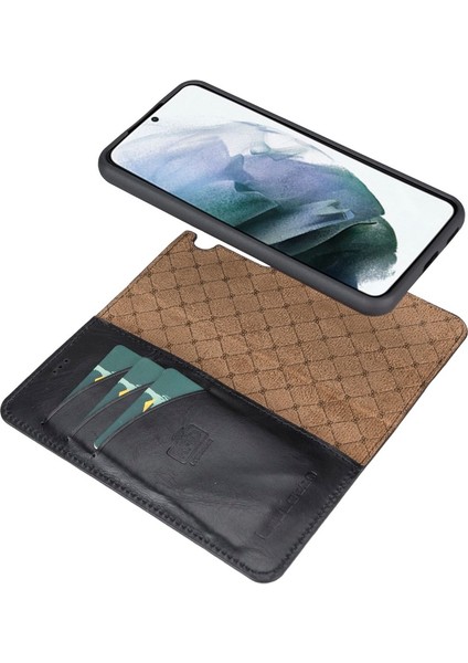 Samsung Galaxy S22 Uyumlu Deri Cüzdanlı Kılıf Rst1 fırsatları