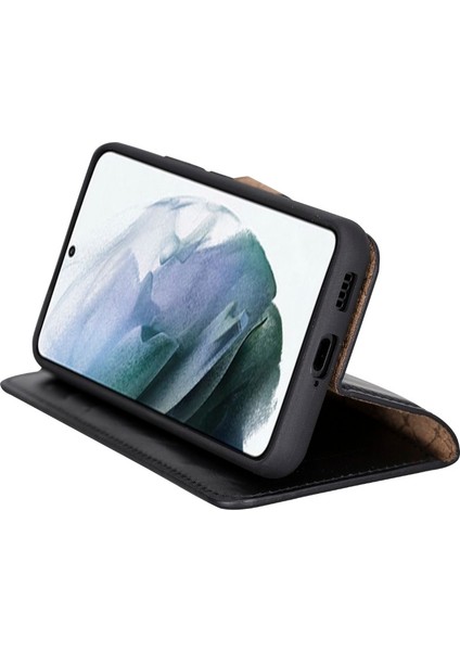 Samsung Galaxy S22 Uyumlu Deri Cüzdanlı Kılıf Rst1 indirimleri