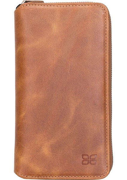 Apple iPhone 13 Mini Uyumlu Deri Zip Kılıf TN11 Taba fırsatları