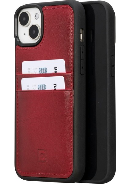 Apple iPhone 15 Plus Uyumlu Deri Arka Kapak Fxcp V4EF