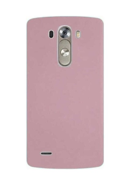 Lg G3 Uyumlu Kılıf Premier Silikon Kapak, Rose Gold