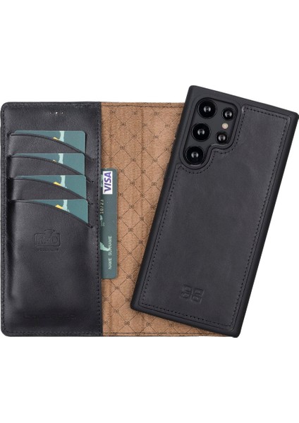 Samsung Galaxy S22 Ultra Uyumlu Deri Cüzdanlı Kılıf Rst1 modelleri