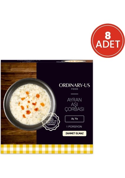 Ayran Aşı Çorbası 8'li