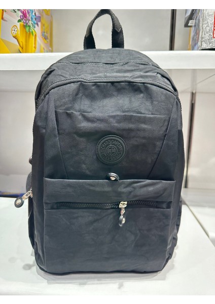 Unisex Krinkıl Özel Üretim Kumaş Su Geçirmez Ortaboy Klinkır Sırt Çantası Okul Çantası Laptop Bölmeli