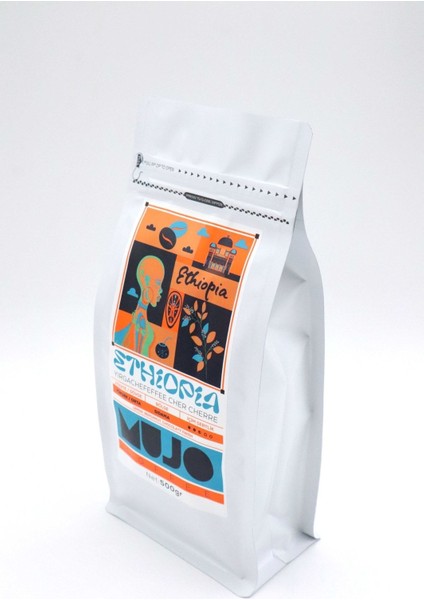 Ethiopia Yirgachefeffe Cher Cherre Çekirdek Kahve 1000 gr