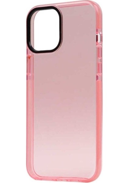 Apple iPhone 12 Pro Max Uyumlu Kılıf Punto Kapak, Pembe