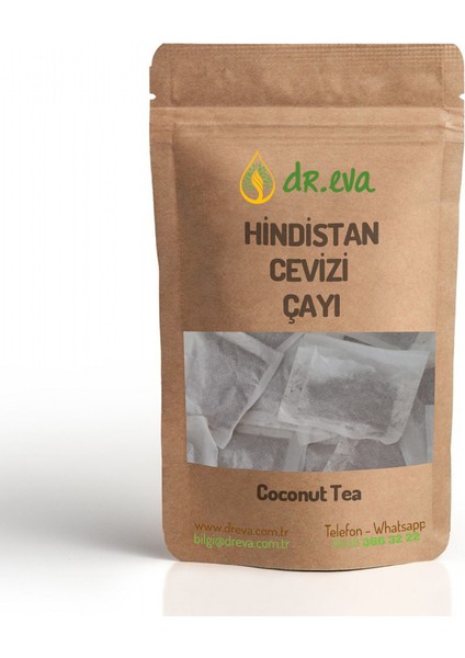 Hindistan Cevizi Çayı - 100 Adet Süzme Poşet Çay