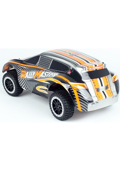 8085 1/8 Ölçek, 4WD On Road (Rally Master Racer) Turuncu Kaportalı, Fırçasız Motorlu, 7.4V 4200MAH Li-Po Pilli, Rc Model A