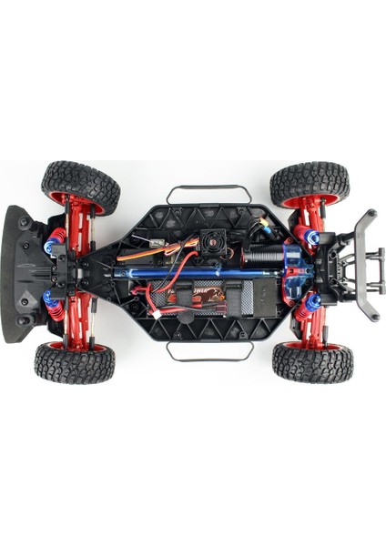 8085 1/8 Ölçek, 4WD On Road (Rally Master Racer) Turuncu Kaportalı, Fırçasız Motorlu, 7.4V 4200MAH Li-Po Pilli, Rc Model A