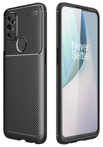 Enci Store Oneplus Nord N100 Uyumlu Kılıf Negro Silikon Kapak, Siyah