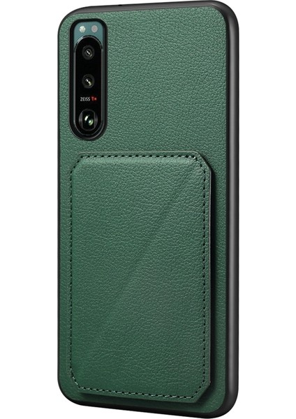 Sony Xperia 5 Iıı Için Kart Yuvası Tutucu Telefon Kılıfı (Yurt Dışından)