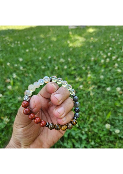 Aslan Burcu Doğal Taş Bilekliği 8 mm fiyatları
