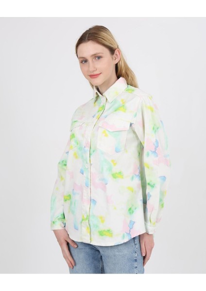 Kadın Renkli Ceket Doğal Pamuk Kumaşla Şık Tasarım 36-44 Beden Seçenekleri fiyatları