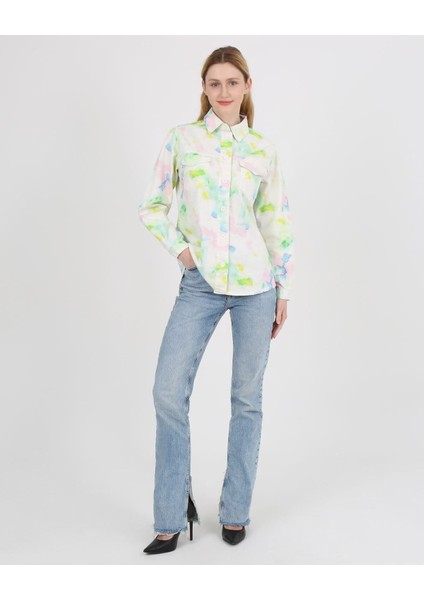 Kadın Renkli Ceket Doğal Pamuk Kumaşla Şık Tasarım 36-44 Beden Seçenekleri modelleri