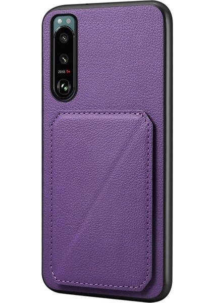 Sony Xperia 5 Iıı Için Kart Yuvası Tutucu Telefon Kılıfı (Yurt Dışından)