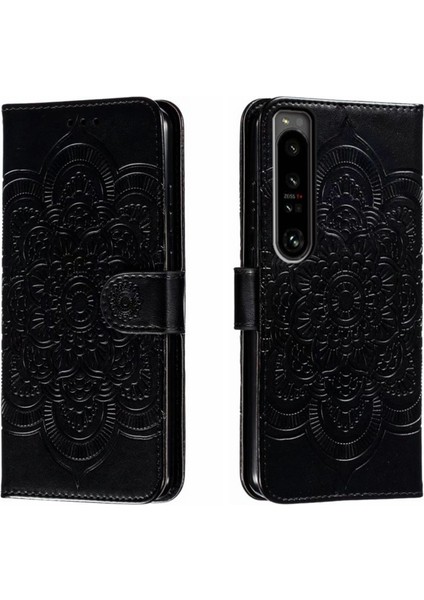 PLZ Shop Sony Xperia 1 Iv Için Mandala Pu Kılıf (Yurt Dışından)