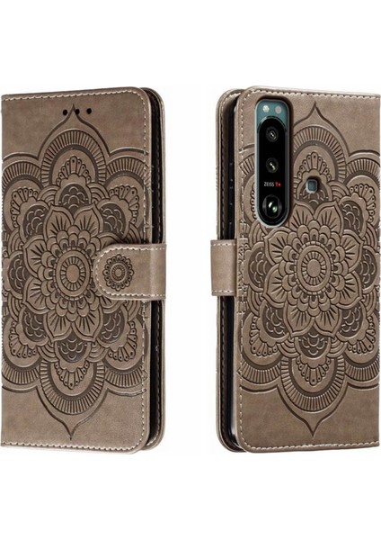 Sony Xperia 5 Iıı Için Mandala Pu Kılıf (Yurt Dışından)