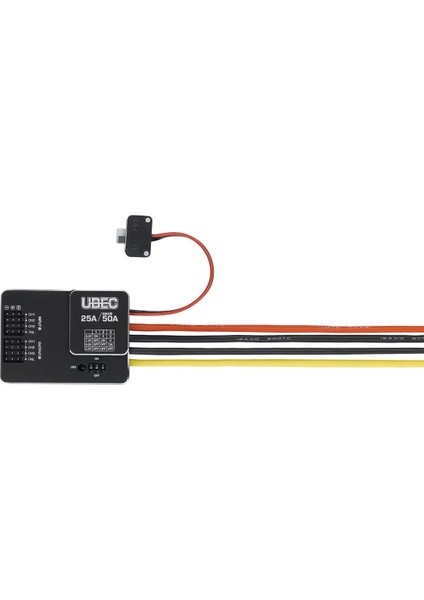 30606000 Ubec, Hv, 25 Amper, 3-18S Lipo