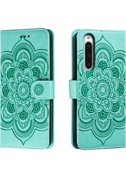 Sony Xperia 10 V Için Mandala Pu Kılıf (Yurt Dışından)